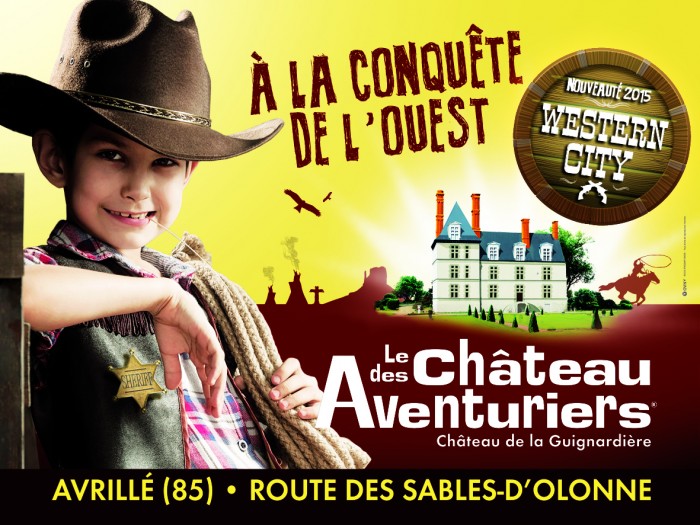 Parc d'aventures du chateau des aventuriers à avrillé en Vendée